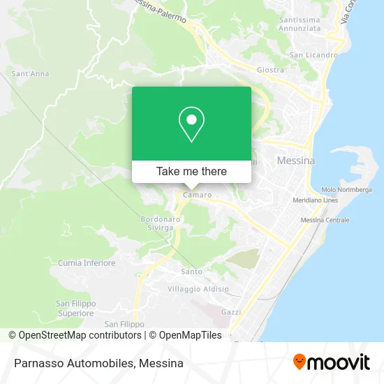 Parnasso Automobiles map