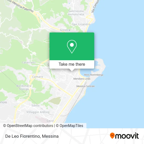 De Leo Fiorentino map
