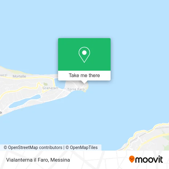 Vialanterna il Faro map