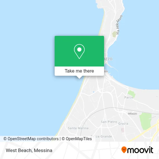 West Beach map