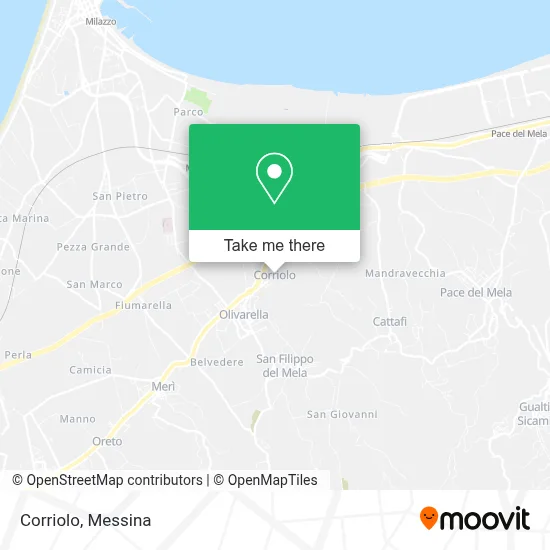 Corriolo map