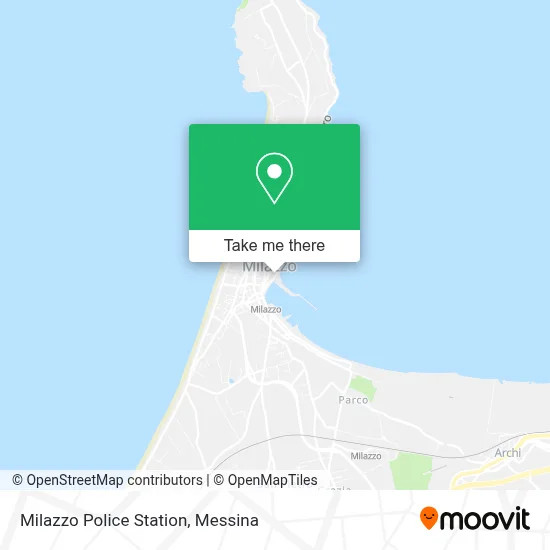 Milazzo Police Station map