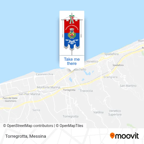Torregrotta map