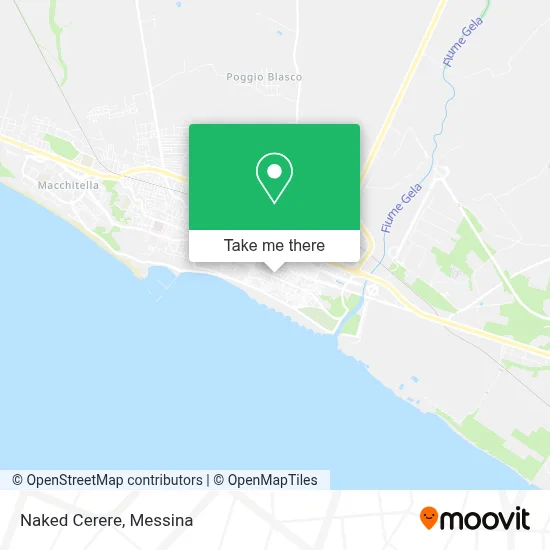 Naked Cerere map