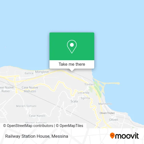 Railway Station House map