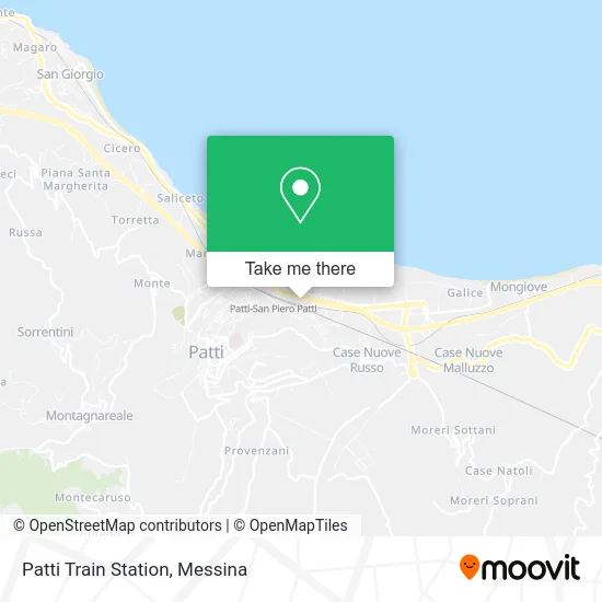 Patti Train Station map