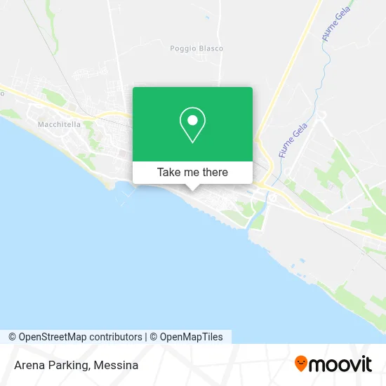 Arena Parking map