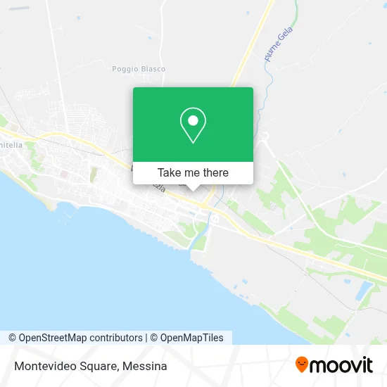 Montevideo Square map