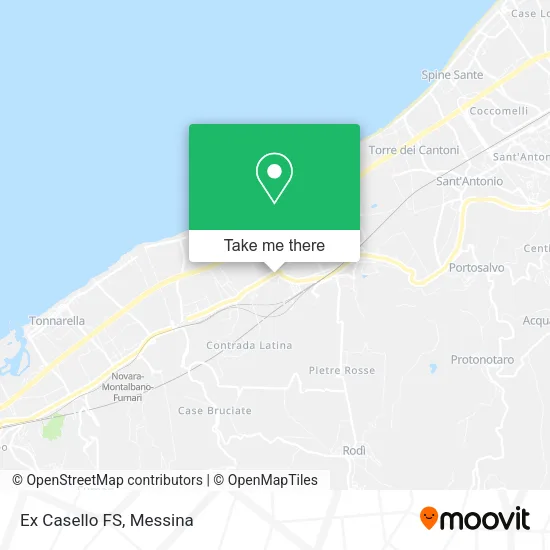 Former Railway Station map