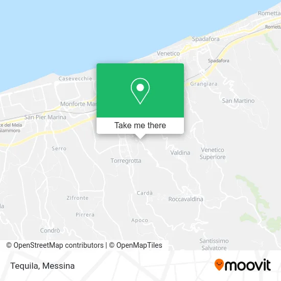 Tequila map