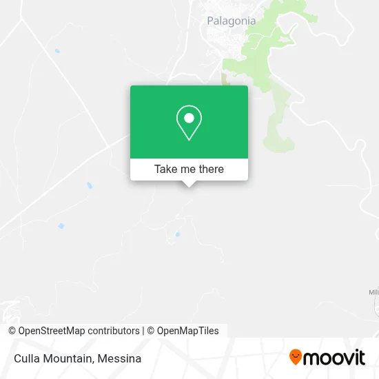 Culla Mountain map