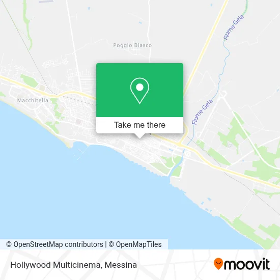 Hollywood Multicinema map