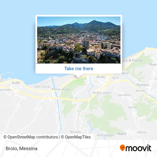 Brolo map
