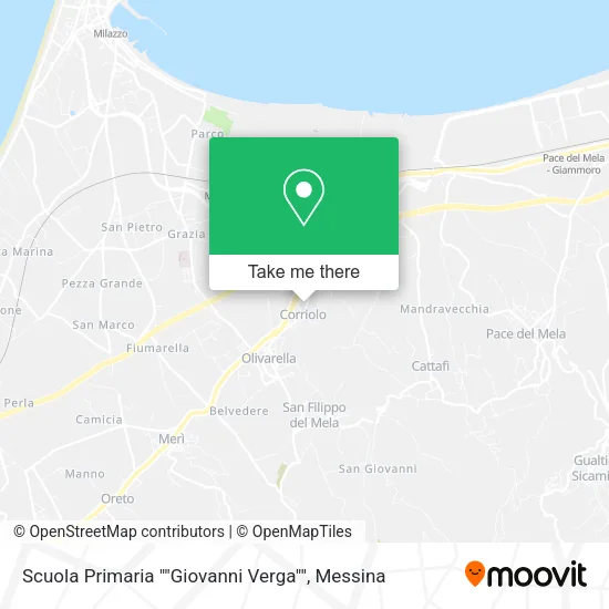 Scuola Primaria ""Giovanni Verga"" map