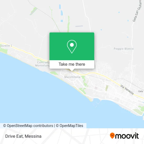 Drive Eat map