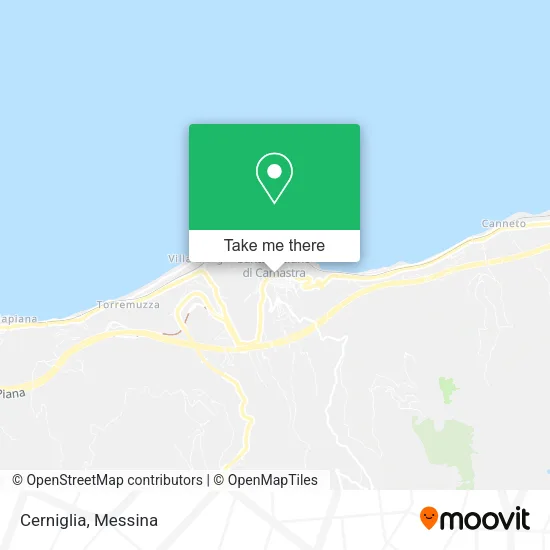 Cerniglia map
