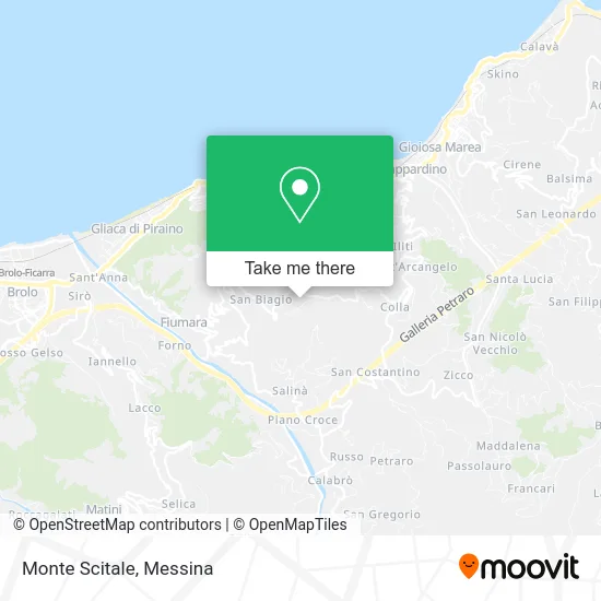 Monte Scitale map