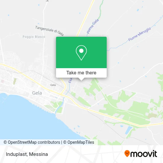 Induplast map