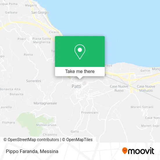 Pippo Faranda map