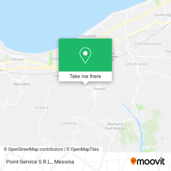 Point-Service SRL map