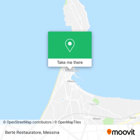 Bertè Restauratore map