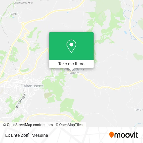 Former Sulfur Entity map