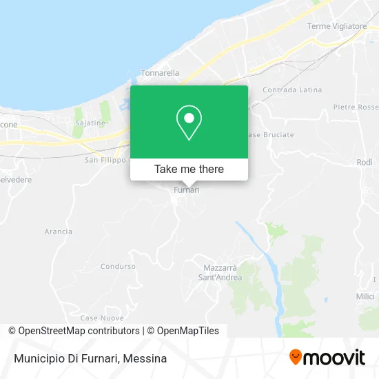 Municipio Di Furnari map