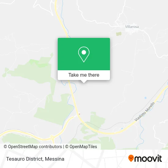 Tesauro District map
