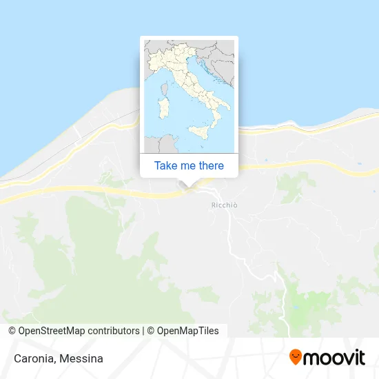 Caronia map
