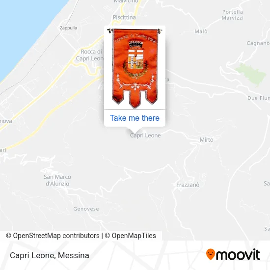 Capri Leone map