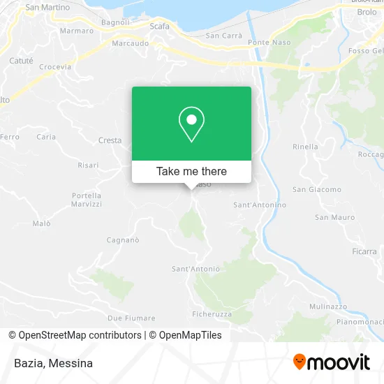 Bazia map