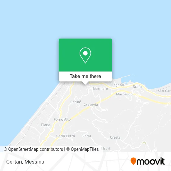 Certari map