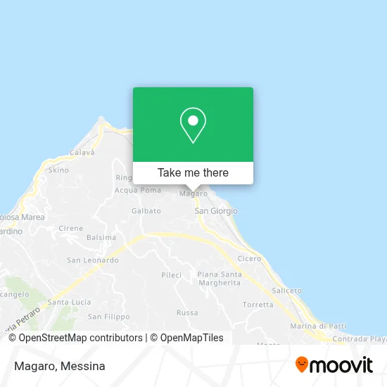 Magaro map