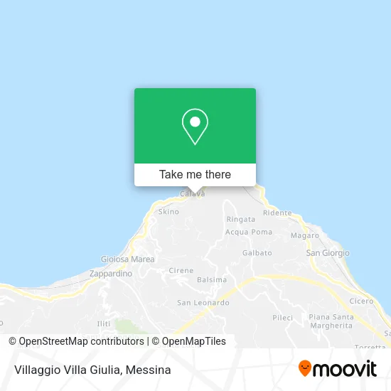 Villaggio Villa Giulia map