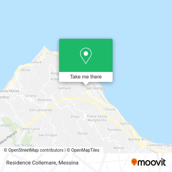 Collemare Residence map