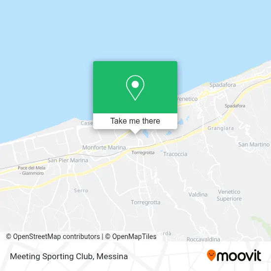 Meeting Sporting Club map