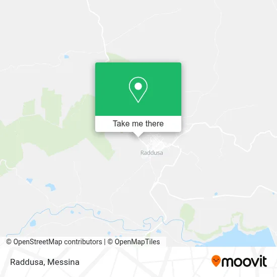 Raddusa map