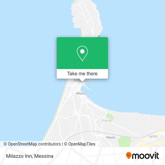 Milazzo Inn map