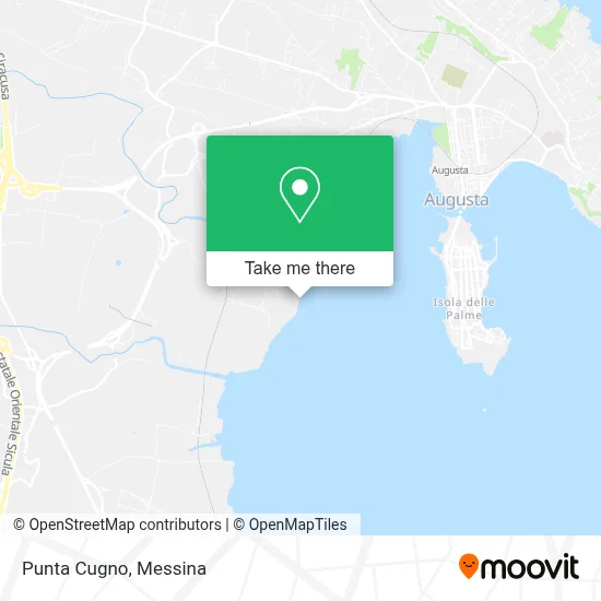 Punta Cugno map
