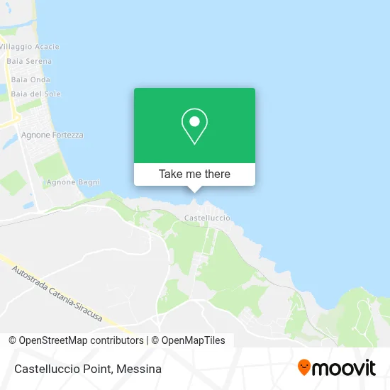 Castelluccio Point map