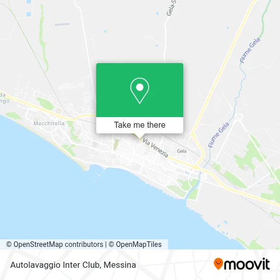 Inter Club Car Wash map