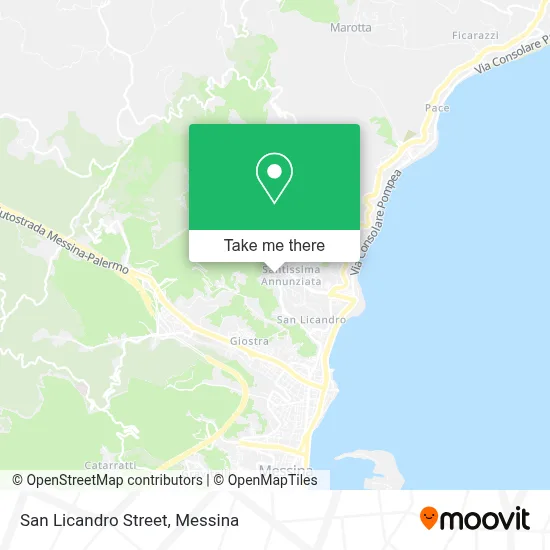 San Licandro Street map