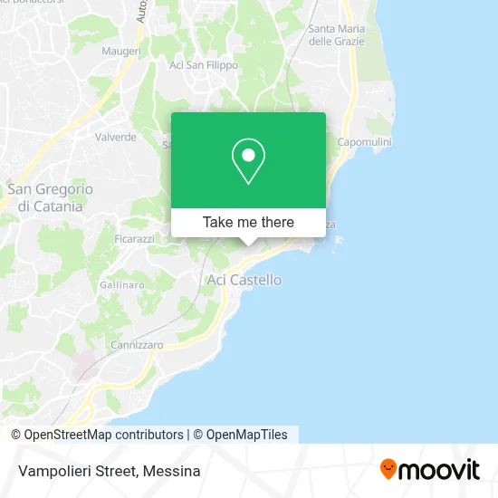 Vampolieri Street map