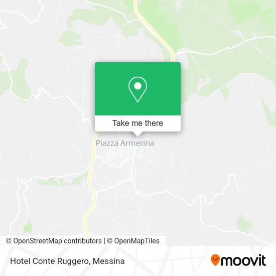 Hotel Conte Ruggero map