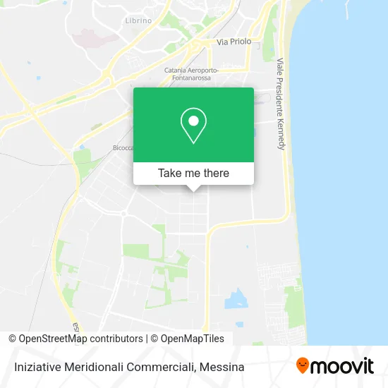 Meridional Commercial Initiatives map