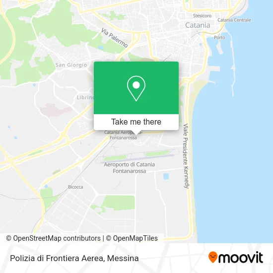 Polizia di Frontiera Aerea map
