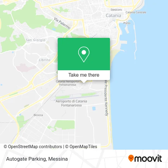 Autogate Parking map