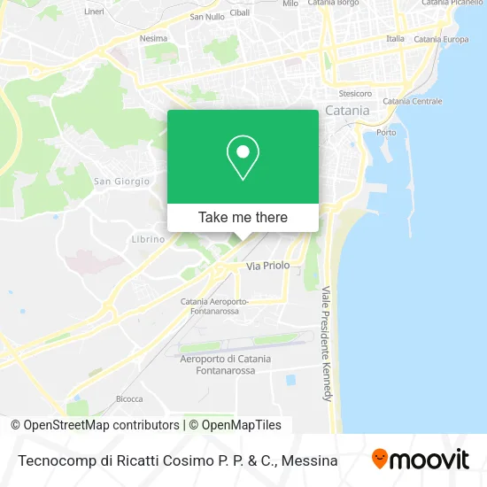 Tecnocomp di Ricatti Cosimo P. P. & C. map