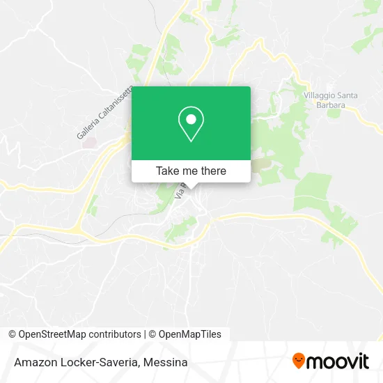 Amazon Locker-Saveria map