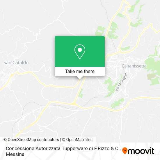 Concessione Autorizzata Tupperware di F.Rizzo & C. map